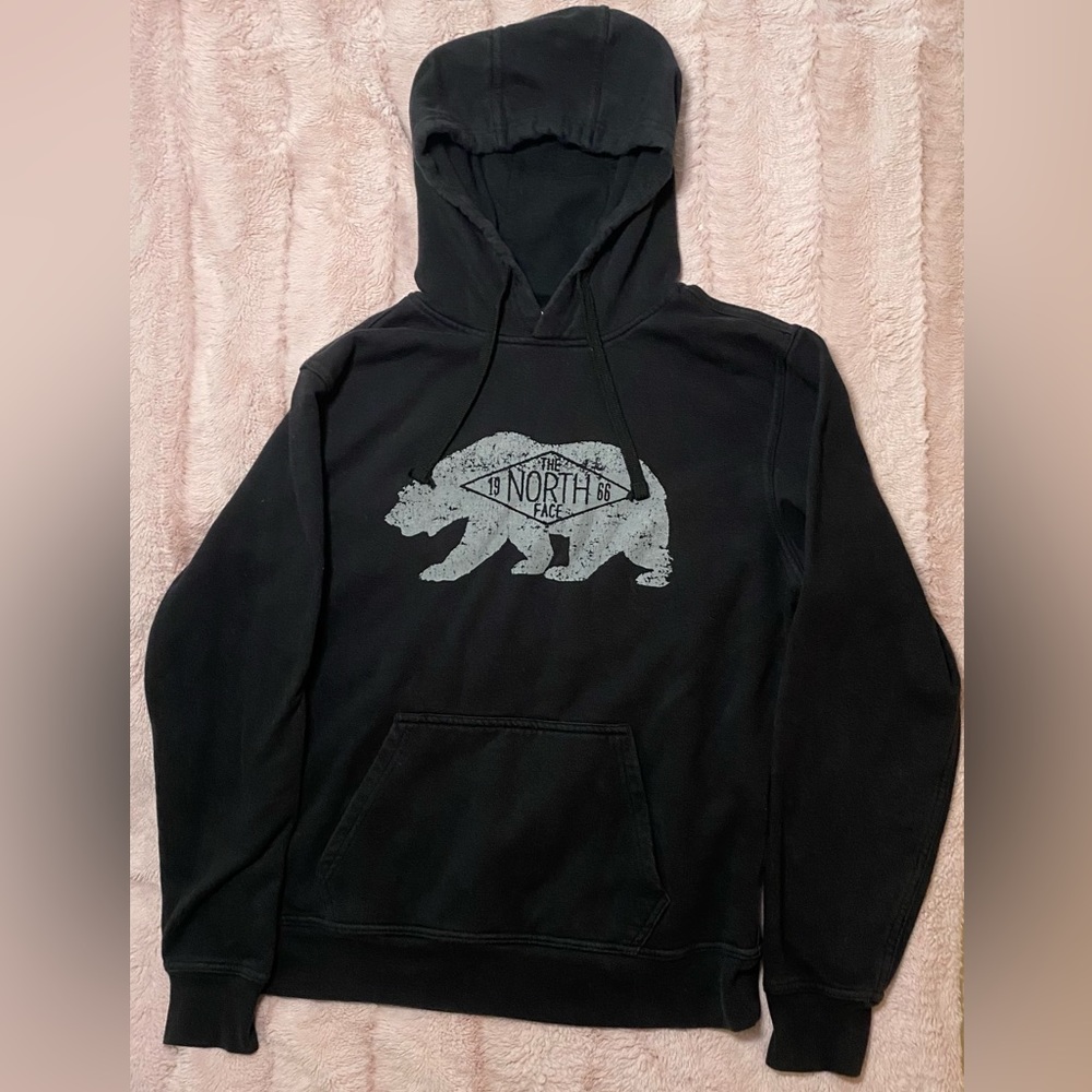 The North Face Men’s Bear Hooded Sweatshirt, Black, Size Small